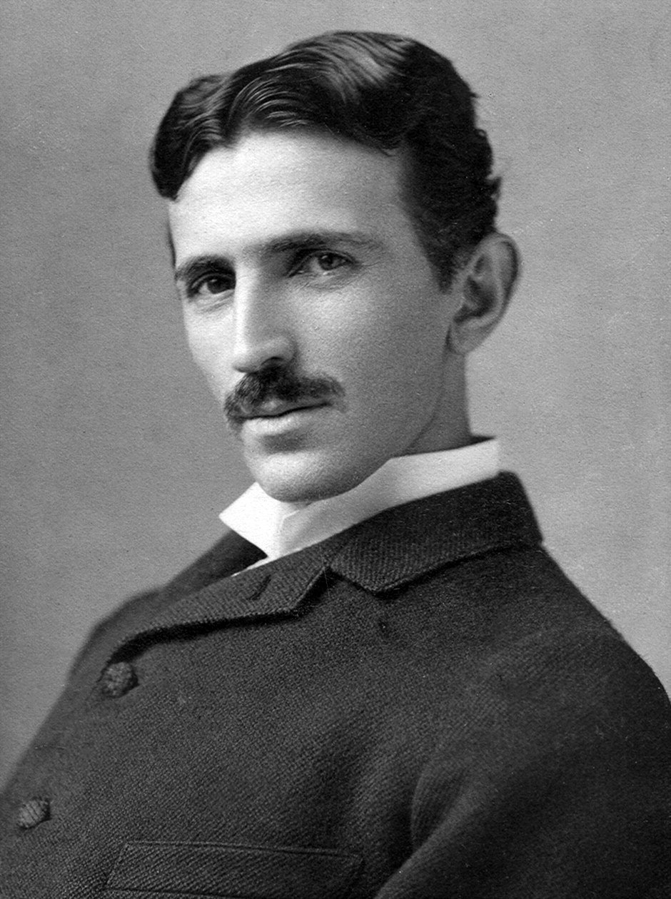 Nikola Tesla circa 1890 (Photograph: Napoleon Sarony, <a href='https://commons.wikimedia.org/wiki/File:Tesla_circa_1890.jpeg' target='_blank'>Wikimedia Commons</a>)