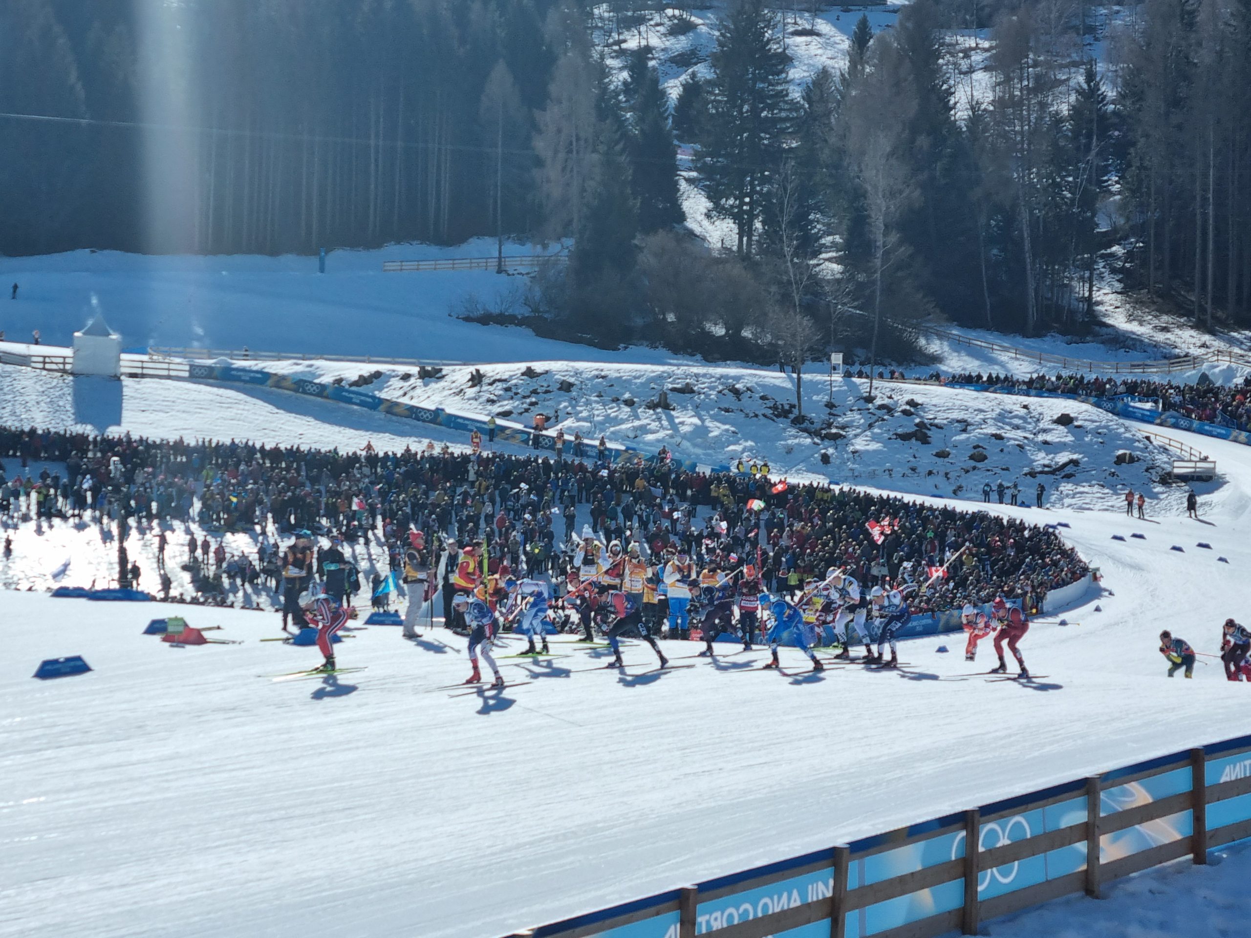 Cross-country skiing at the 2026 Winter Olympics (Photograph: Bearas, <a href='https://commons.wikimedia.org/wiki/File:20260218_122105_Cross-country_skiing_at_the_2026_Winter_Olympics.jpg' target='_blank'>Wikimedia Commons</a>)