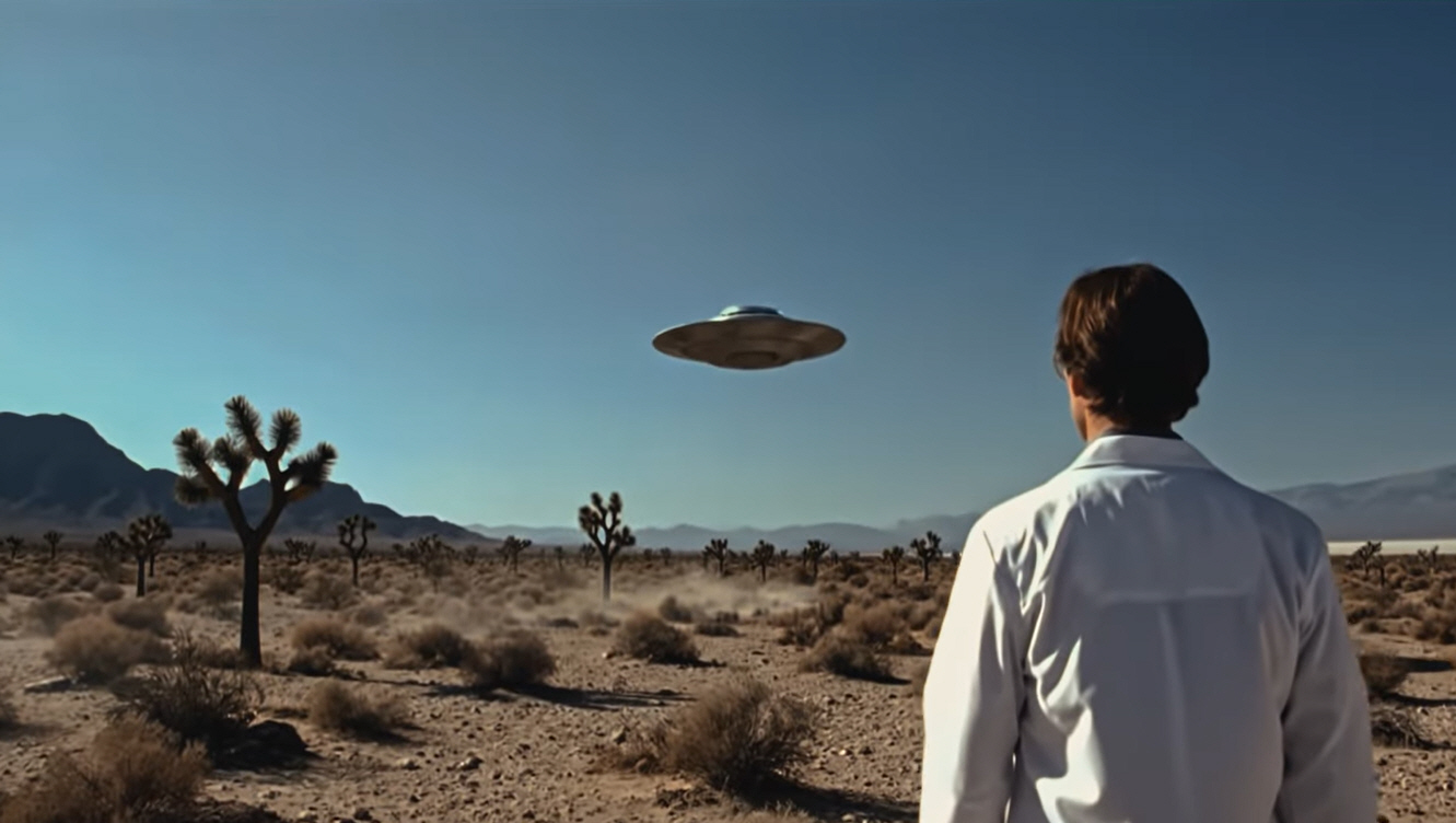 S4: Het verhaal van Bob Lazar (foto uit de trailer van de documentaire)