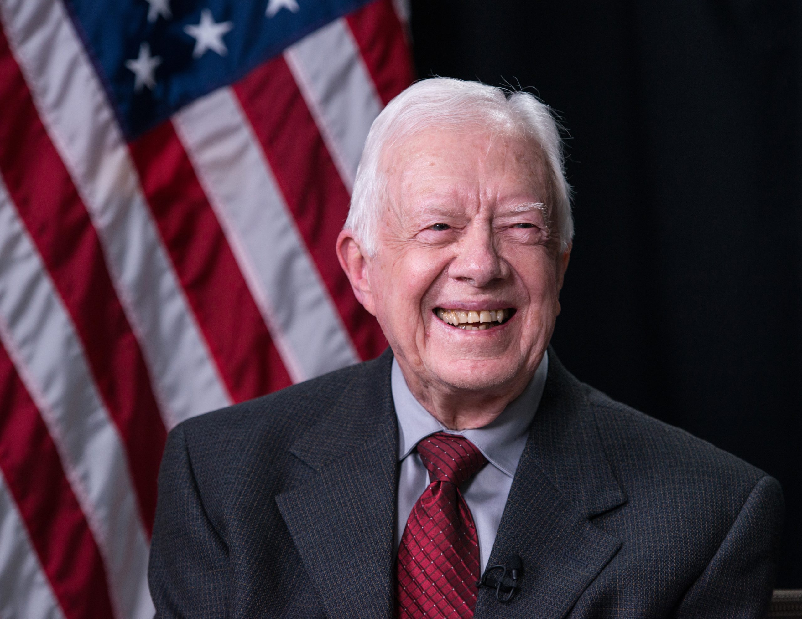 Former President Jimmy Carter in 2014 (Photograph: <a href='https://www.flickr.com/photos/lbjlibrarynow/13731192015' target='_blank'>Lauren Gerson, flickr.com</a>)
