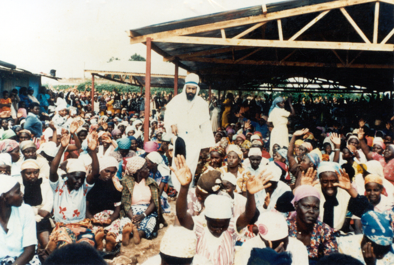 Maitreya as he appeared in Nairobi, Kenya, on 11 June 1988