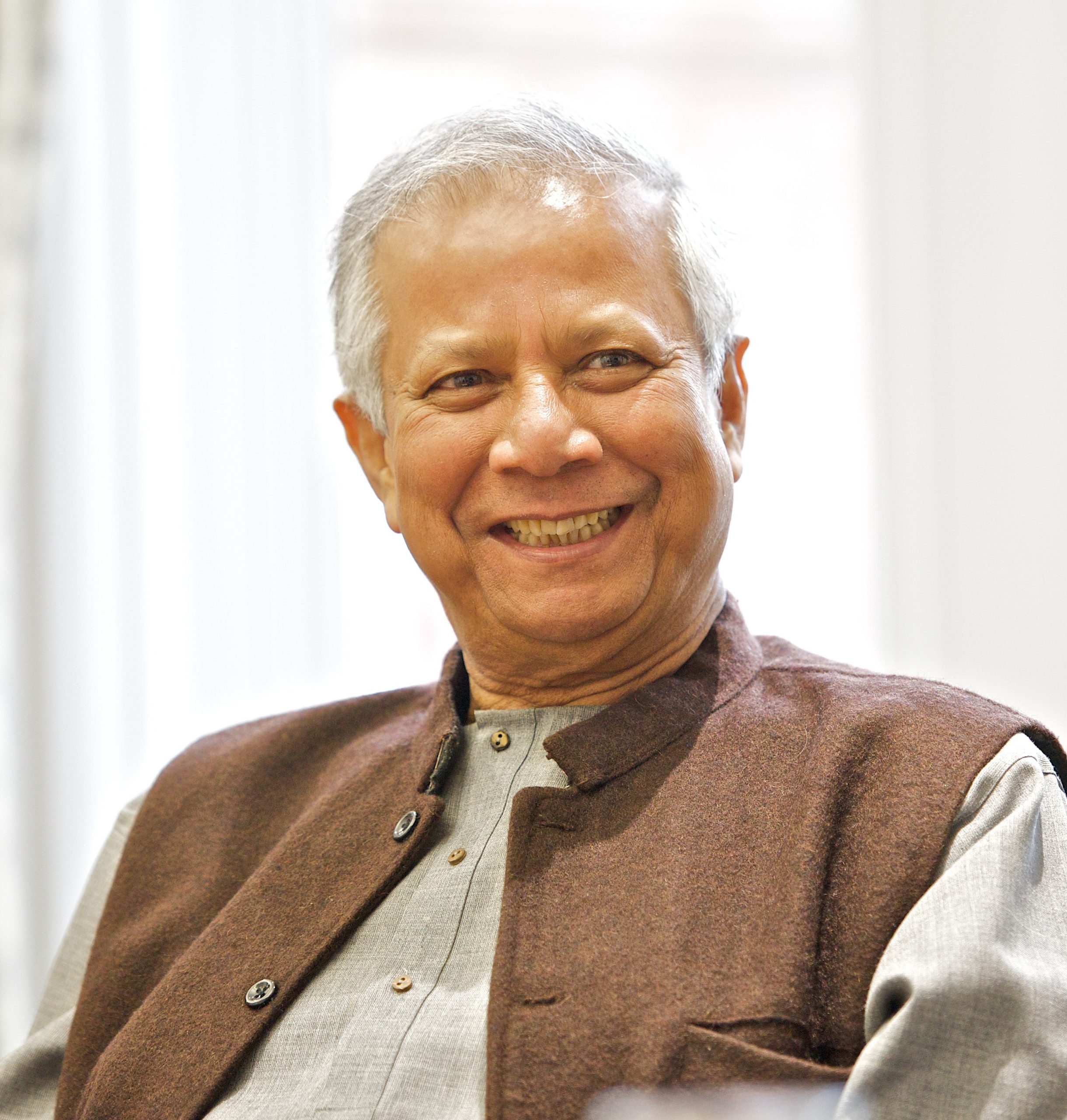 Muhammad Yunus (Photograph: <a href='https://commons.wikimedia.org/wiki/File:Muhammad_Yunus_%28cropped%29.jpg' target='_blank'>Wikimedia Commons</a>)