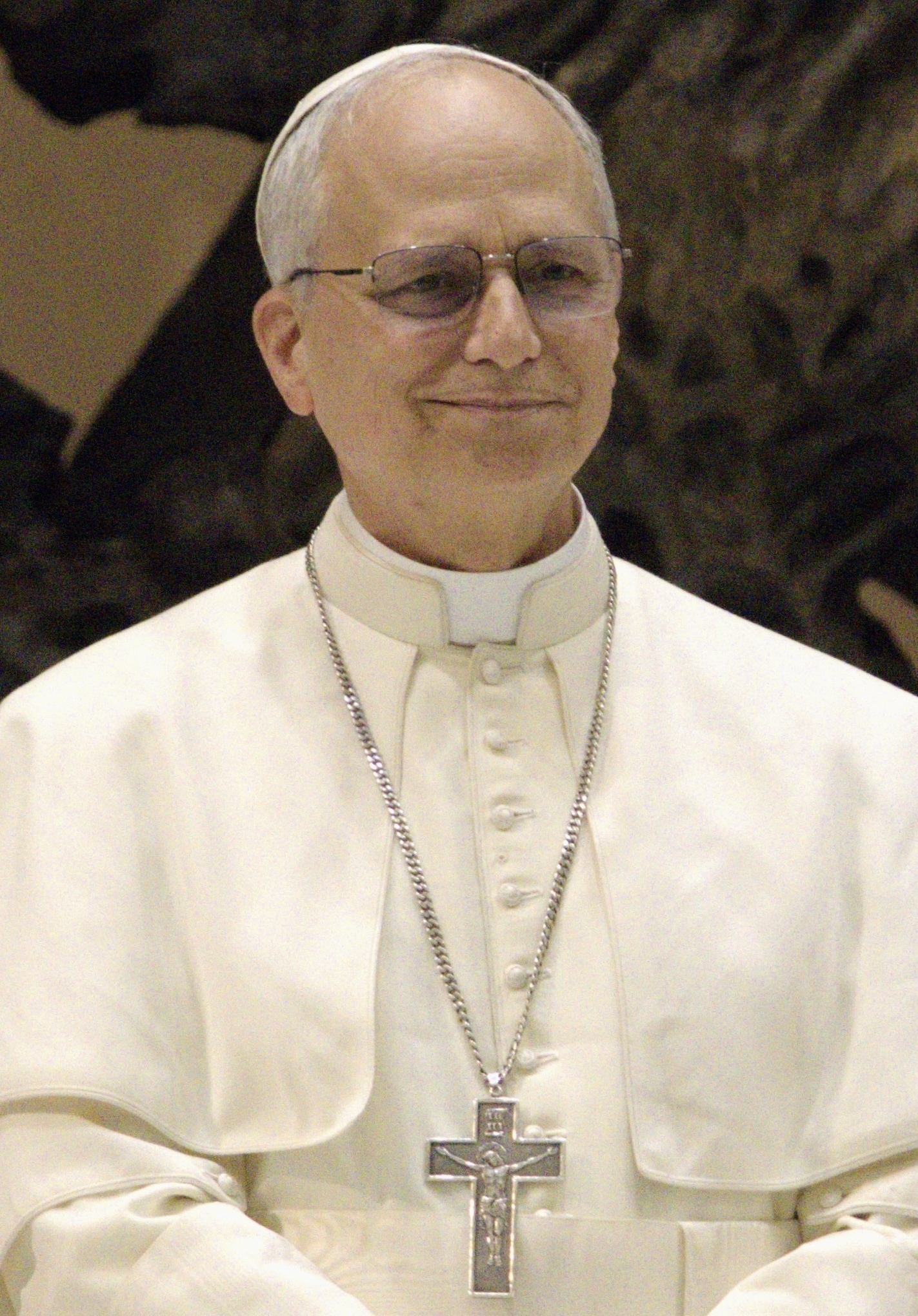 Pope Leo XIV (Photograph: Edgar Beltrán, <a href='https://commons.wikimedia.org/wiki/File:Pope_Leo_XIV_3_(cropped).jpg' target='_blank'>Wikimedia Commons</a>)