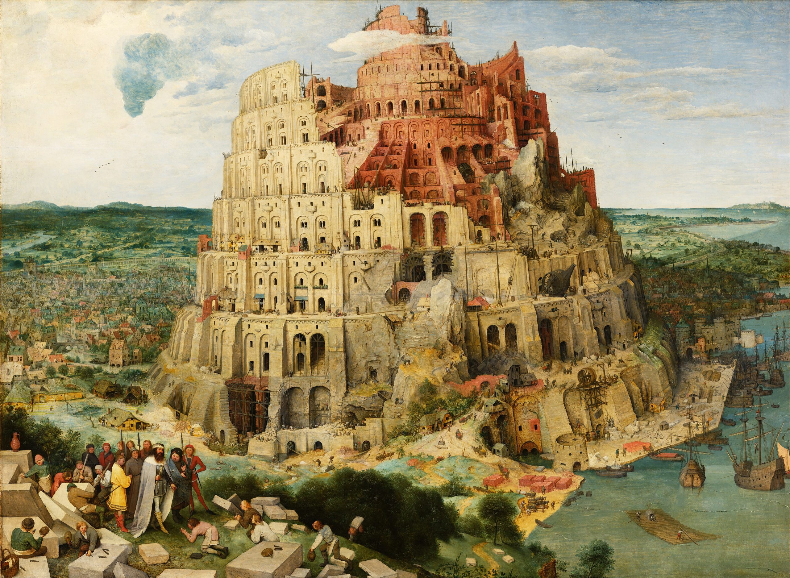 The Tower of Babel, Pieter Bruegel the Elder (Photograph: public domain, <a href='https://commons.wikimedia.org/wiki/File:Pieter_Bruegel_the_Elder_-_The_Tower_of_Babel_(Vienna)_-_Google_Art_Project_-_edited.jpg' target='_blank'>Wikimedia Commons</a>)